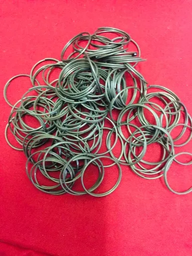 1 INCH BLACK KEY RING 100PC
