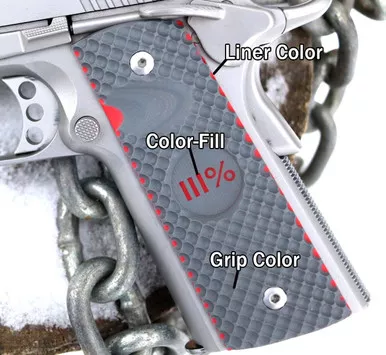 1911 Bogies Color-Fill III% w Liner