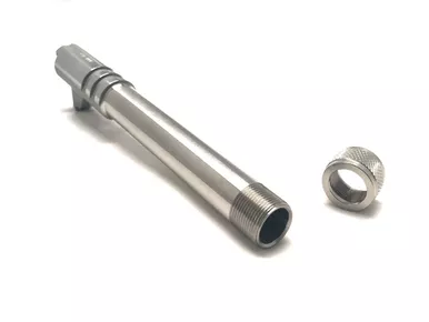 1911 Commander 45 ACP Threaded .578x28RH Barrel with Link & Pin, 4.25"