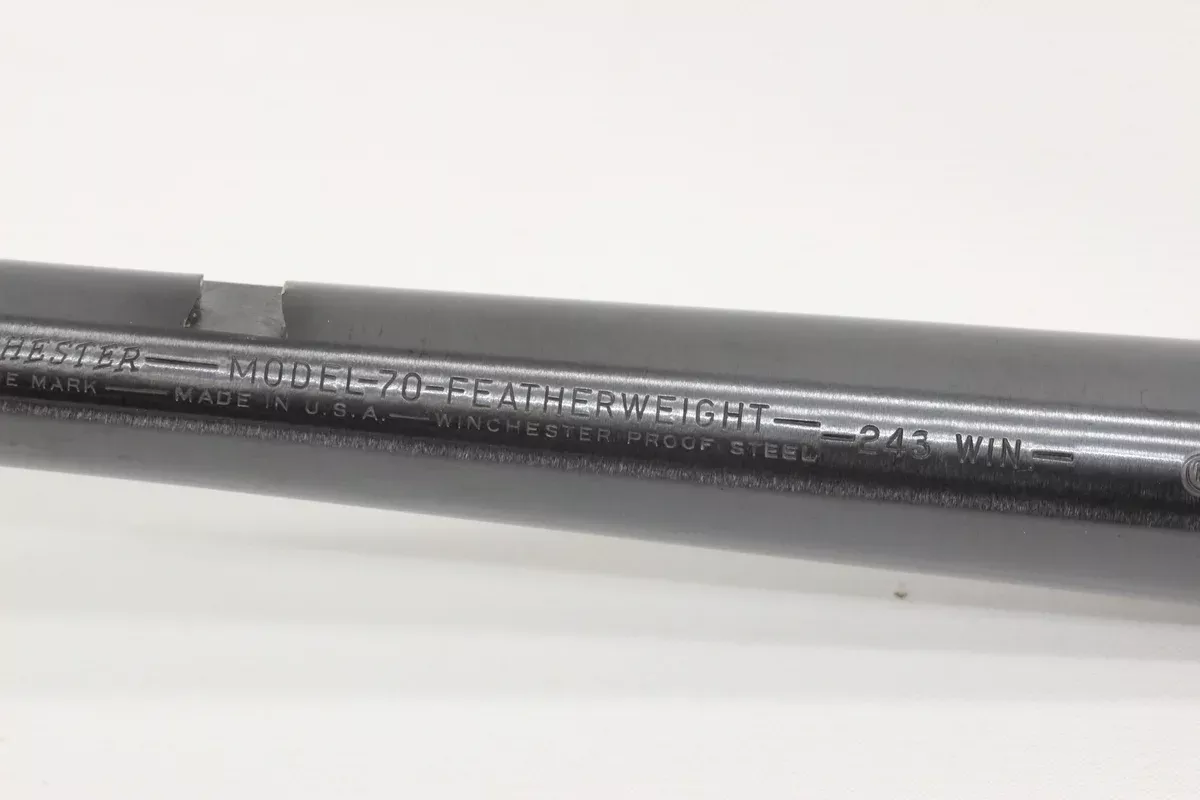 .243 Win Featherweight Barrel - 95% - #7 Sight Ramp