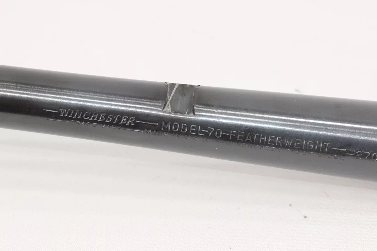 .270 Win Featherweight Barrel - 90% - #7 Sight Ramp