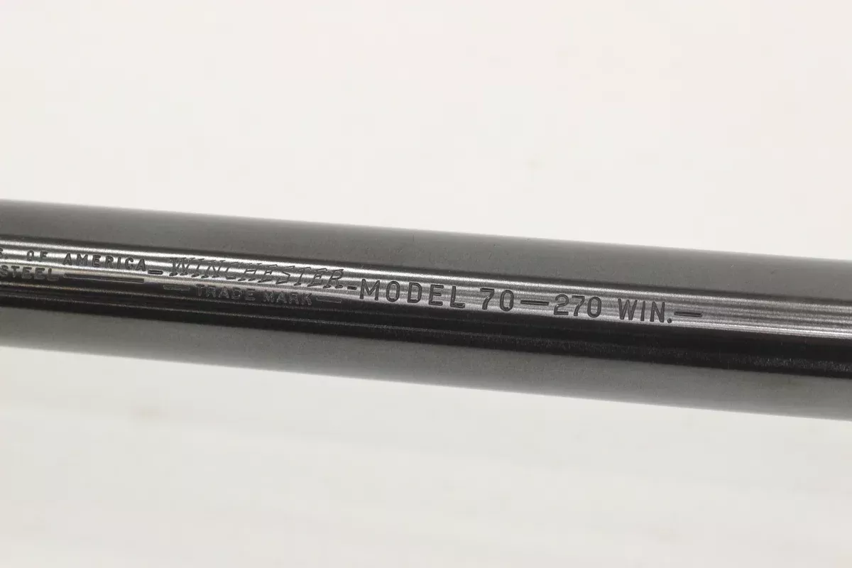 .270 Win. Standard Barrel - 1951 - Reblued