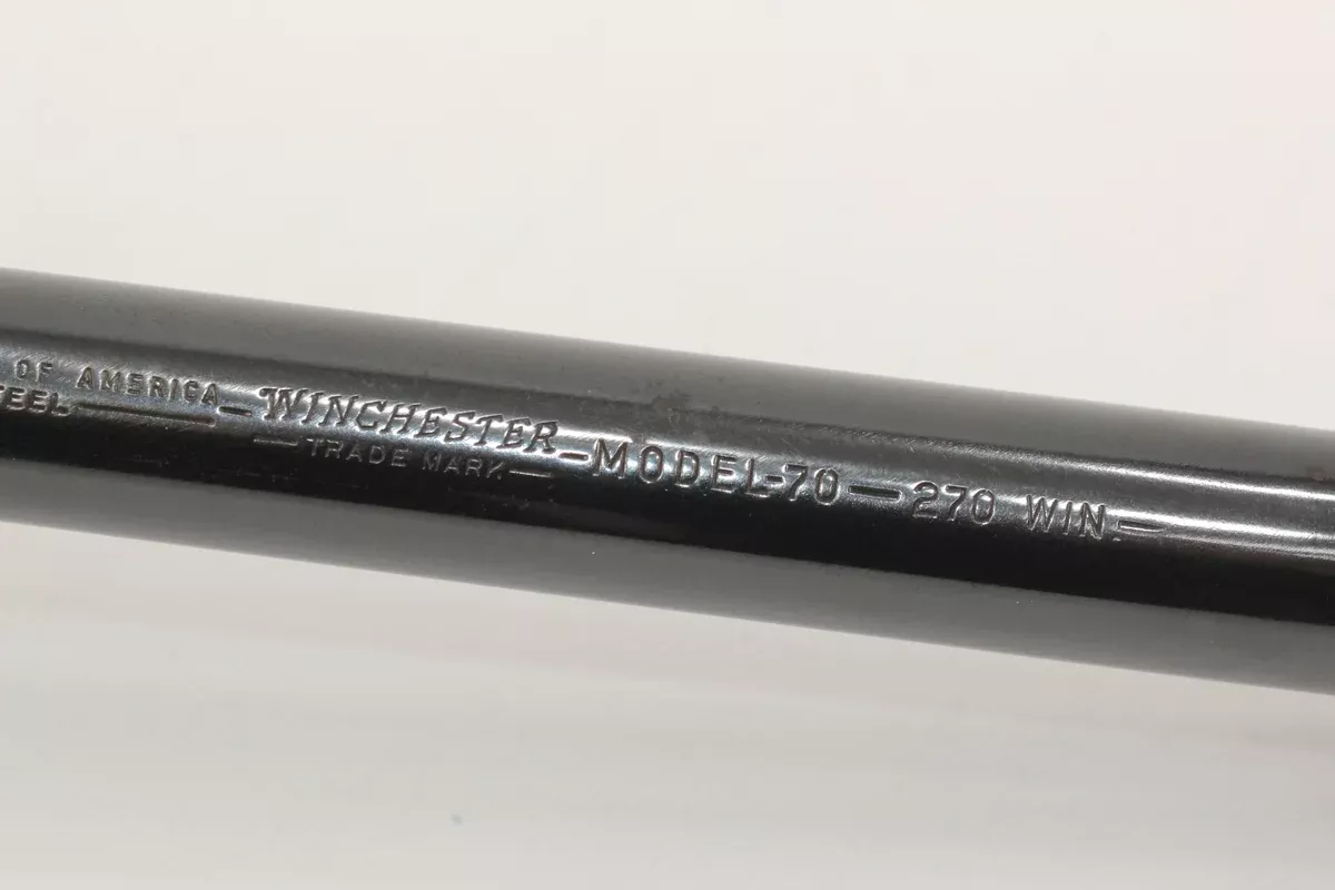 .270 Win. Standard Barrel - 1953 - Reblued