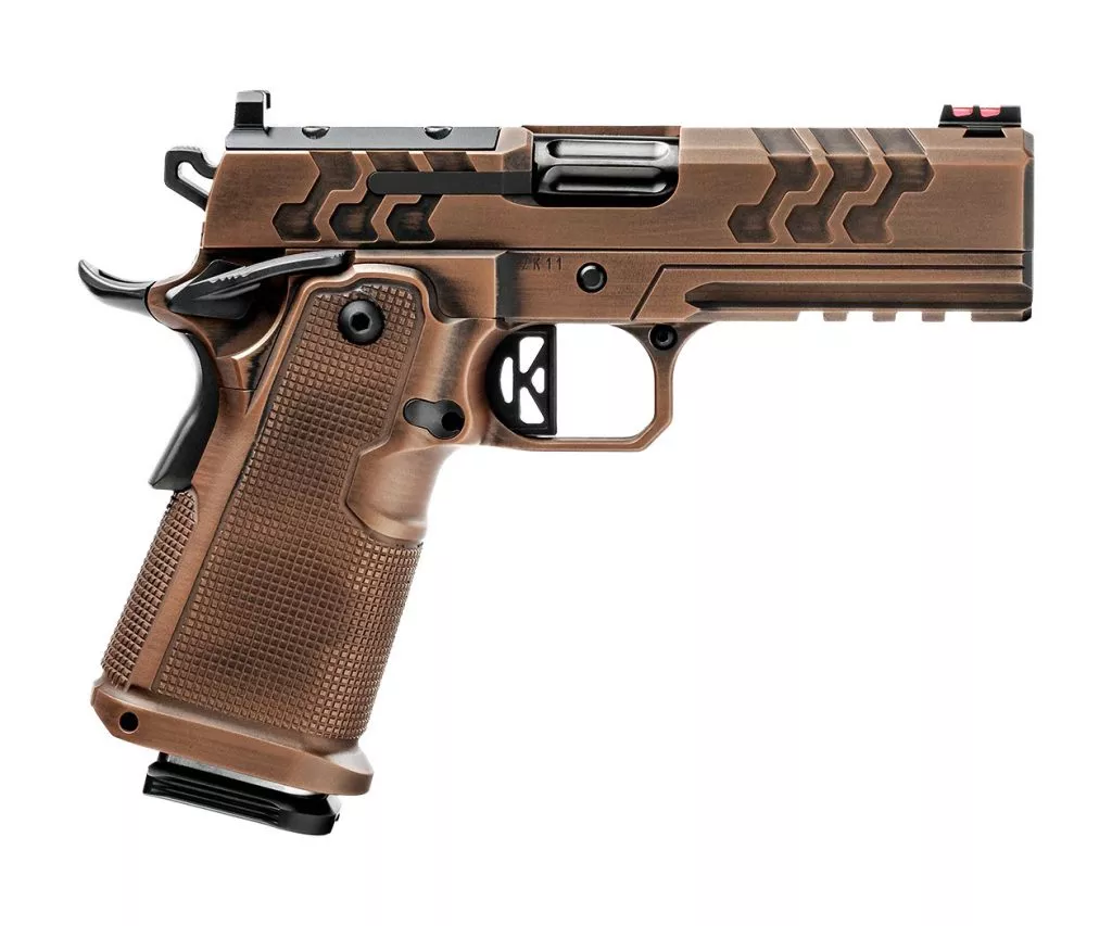 2K11 Pro Minotaur 9mm 4.25″ OR SandStn 2/19rd