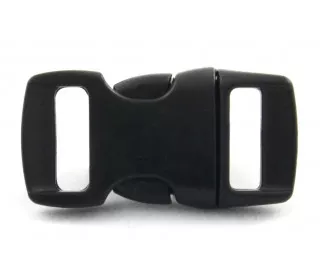 3/8" CURVED SIDE RELEASE PLASTIC BUCKLE 10 pack
