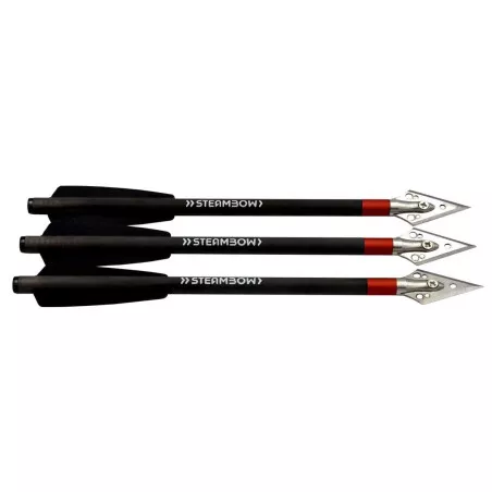 3 Steambow carbon shooters