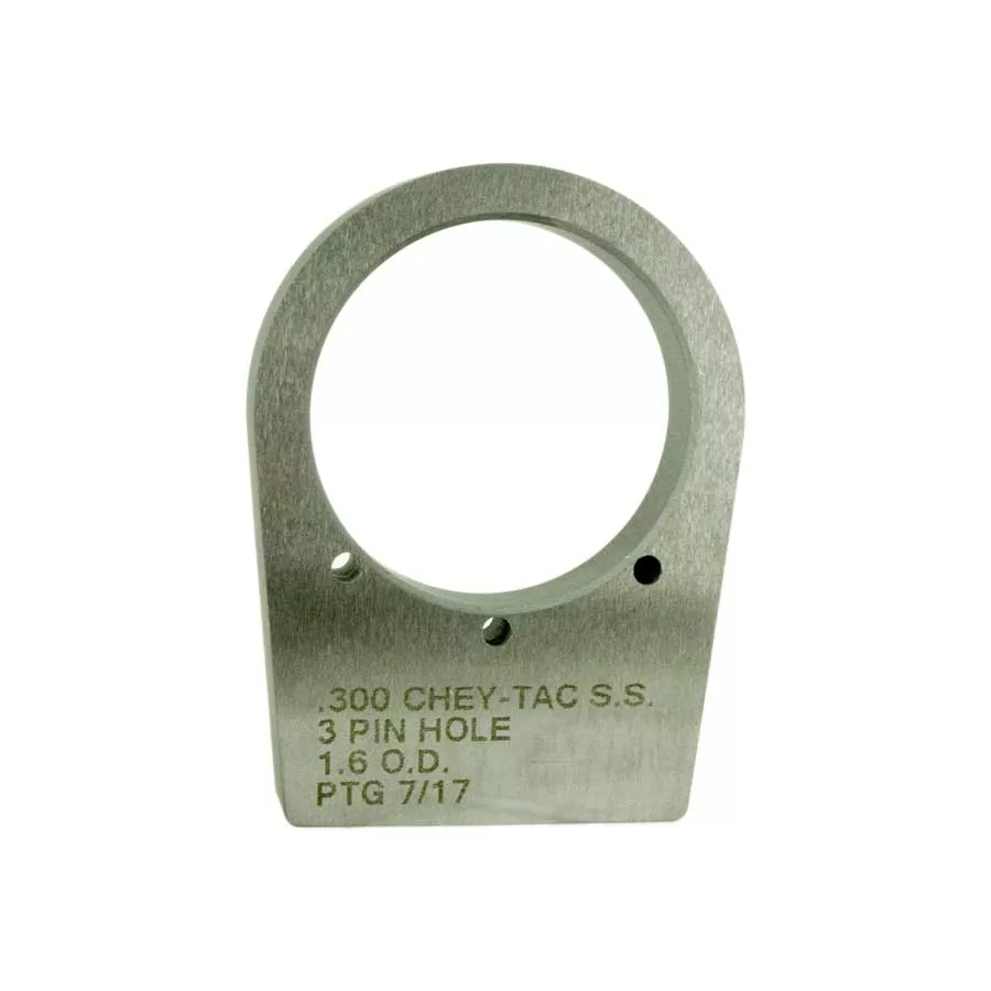 .300 Stiller CheyTac 1.60 Recoil Lug - 1.195 SS Three Hole Taper