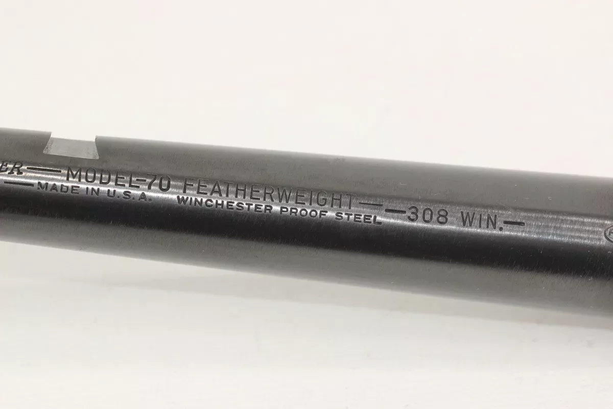.308 Win Featherweight Barrel - 1952 - Reblued
