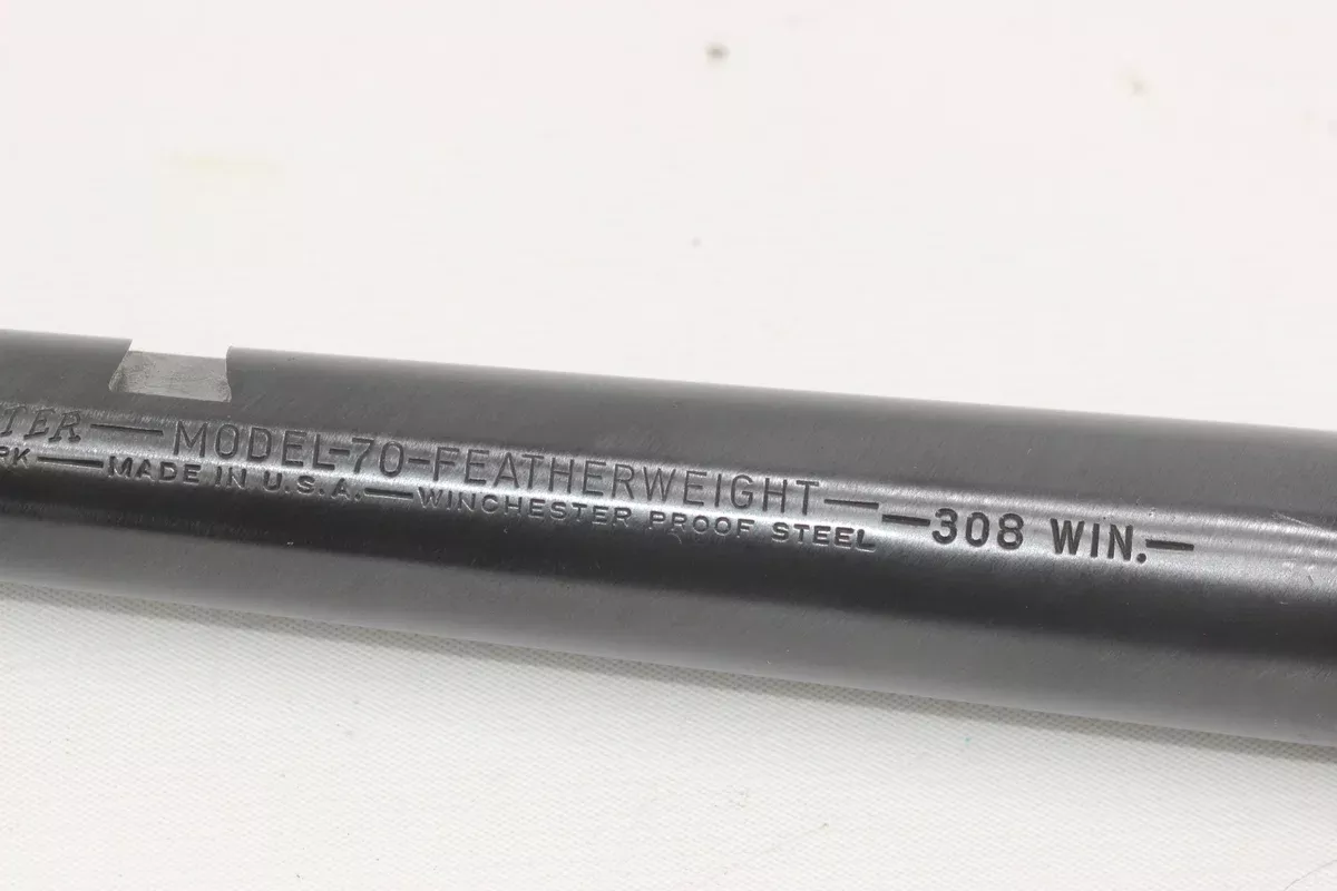 .308 Win Featherweight Barrel - 1953 - Reblued