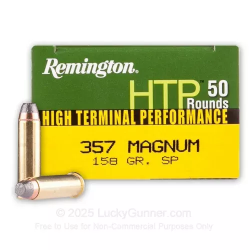 .357 Magnum – 158 Grain Soft Point – Remington Express – 500 Rounds
