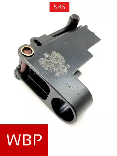 *5.45* WBP AKM Complete Rear Sight Block w/ Polish coat of arms!
