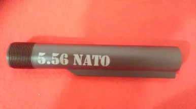 5.56 NATO 6 position buffer tube