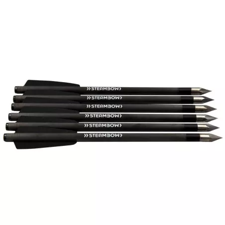6 Carbon Bodkin Steambow Bolts