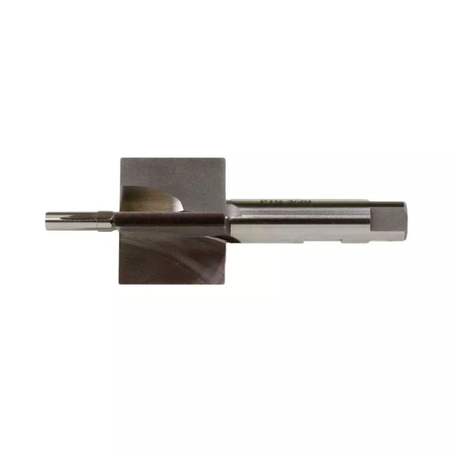 90 Deg Heavy Barrel Crown Tool - HSS #1 (22 to 243 cal)