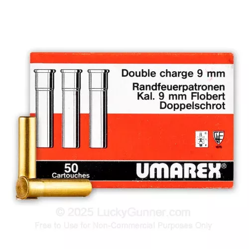 9mm Flobert – #9 Shot – Umarex – 50 Rounds