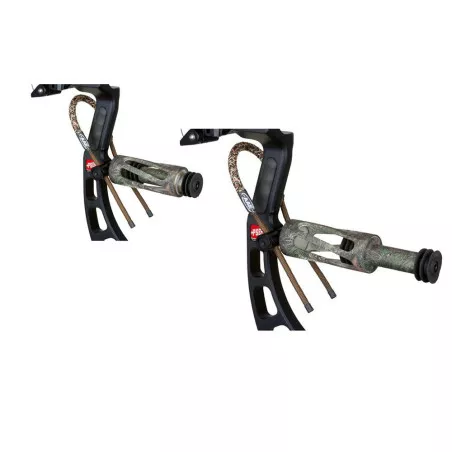 AAE Hot Rodz HTX Mixed Pine Camo hunting & 3D stabilizer