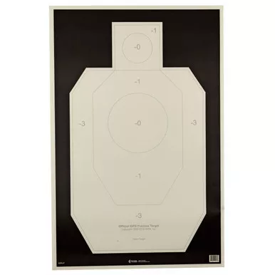 Action Target IDPA Paper Target 100 Pack