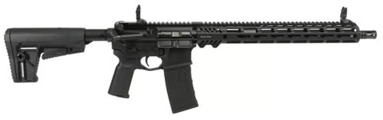 Adams Arms P2 300 Blackout 16″ 6-Position Collapsible Stock QPQ Melonite/Black Nitride