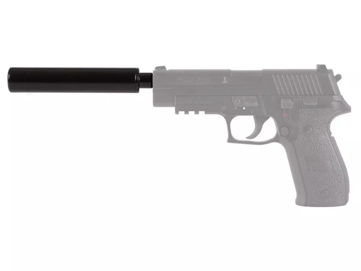 Air Venturi Fake Suppressor, Fits Select SIG Sauer P226 CO2 Pellet Pistols