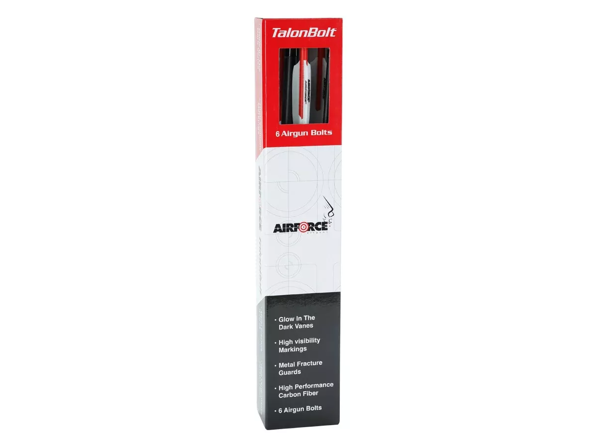 AirForce TalonBolt Airgun Bolts, 6 Pack