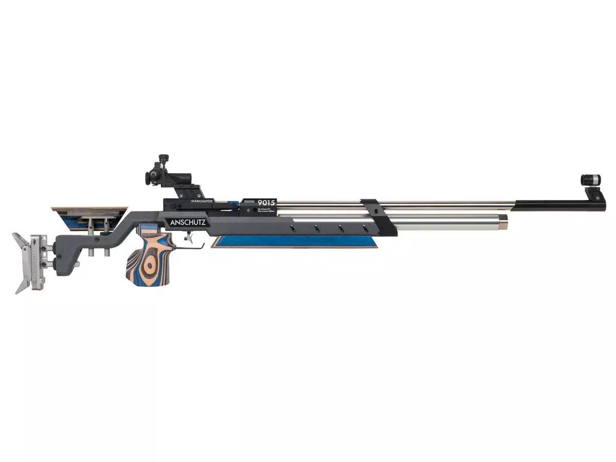 Anschutz 9015 Air RifleAluminum/Blue - Caliber 0.177 - FPS 560