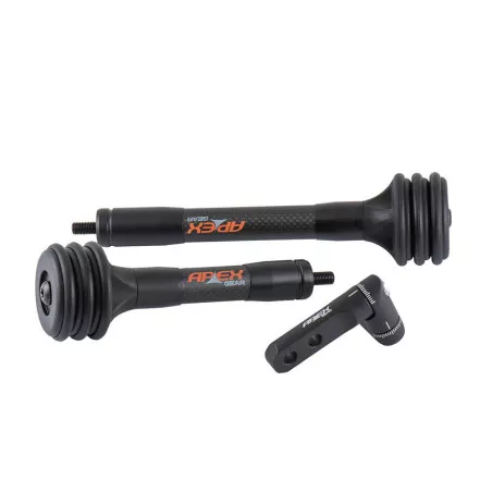 Apex Gear Endgame 8 inches + 6 inches stabilizer kit with adjustable weight system