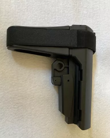 AR Pistol Stabilizing Brace ONLY Black BULK PACKAGING SBA3