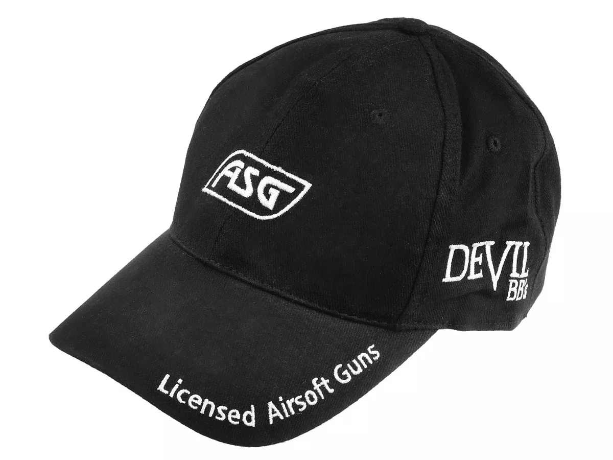 ASG Airsoft Cap, Black