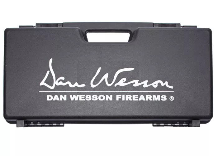 ASG Dan Wesson Revolver Case With Logo, Plastic, Black, 3.3"x9"x18"
