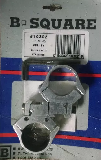 B-Square Vari-Clamp 1" Adjustable Scope Rings