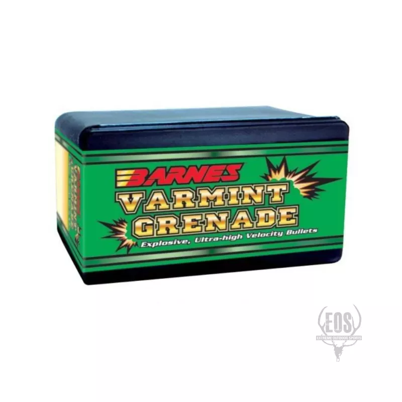 BARNES PROJ VARMINT GRENADE .224 50GR FB - 100 PACK