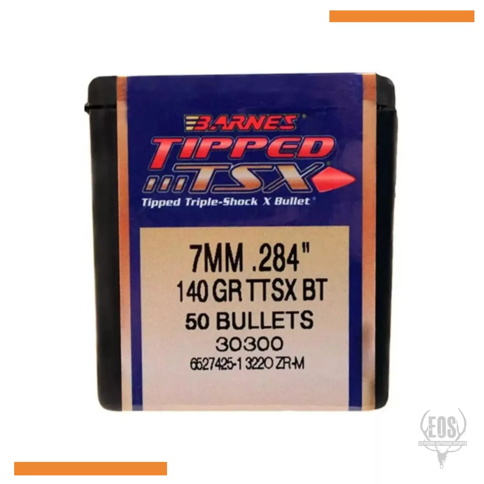 BARNES PROJECTILES .284 (7MM) TSX 140GR BT - 50 PACK