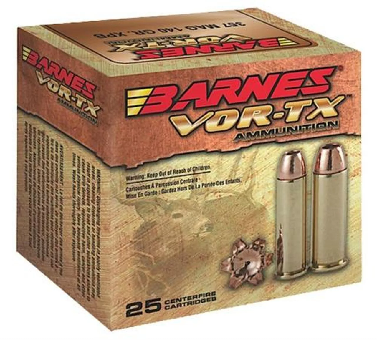 Barnes VOR-TX Handgun Hunting 41 Remintgon Magnum 180gr, 20rd Box
