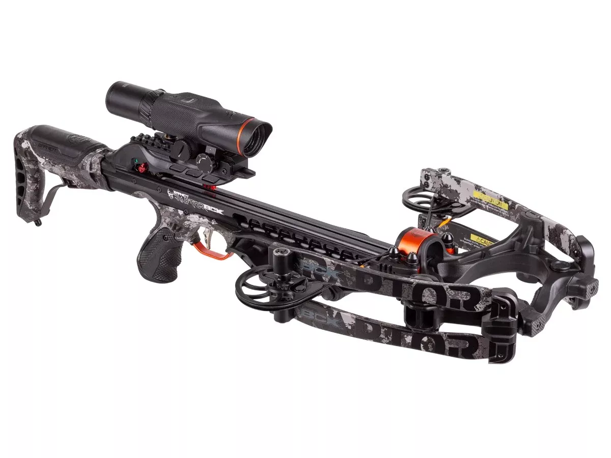 Barnett Hyper Raptor Bcx W/Buk Ops 2-7x36mm illuminated multi-reticle scope - FPS 425