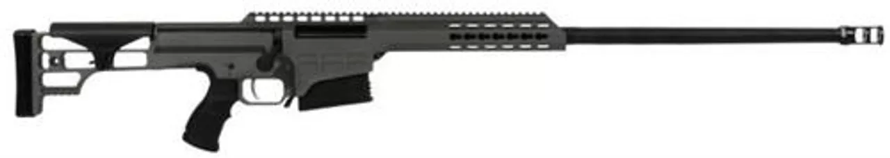 Barrett Model 98B Tactical .300 Win Mag 24″ Heavy Barrel Tungsten Gray Cerakoted Receiver