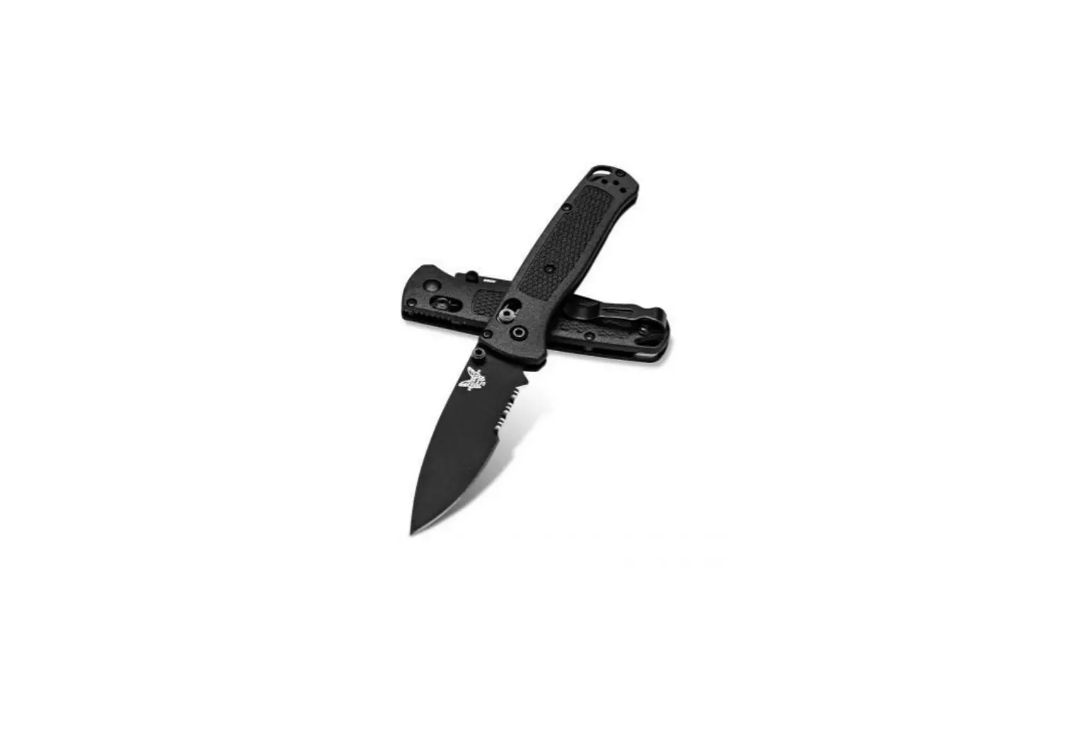 Benchmade Bugout Serrated Black Drop Point Benchmade Bugout Knives with CF-Elite Handle – 535SBK-2