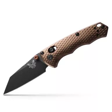 Benchmade Full Immunity, Axis, Stud Knife – Burnt Bronze