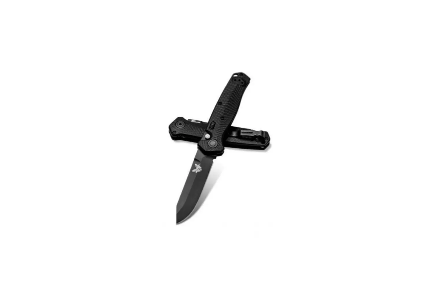 Benchmade Mediator Automatic Knife with Reverse Tanto Blade – 8551BK