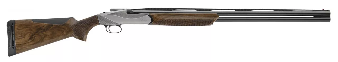 Benelli 828U Field 20 Ga, 28″ Barrel, 3″, Nickel-Plated, AA Satin Walnut, 2rd