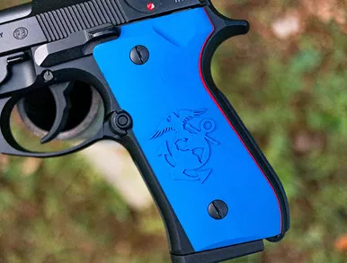 Beretta 92 Engraved USMC
