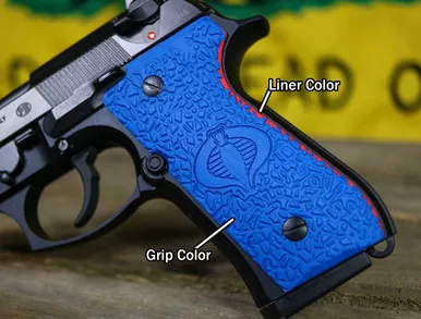 Beretta 92 Mayhem - Engraved Cobra & Liner