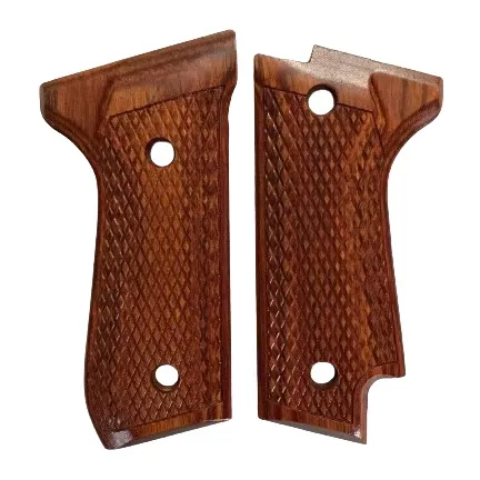 Beretta 92S Full Size Grips - Dymalux Cocobolo Color