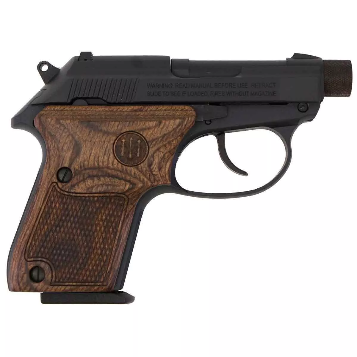 Beretta Tomcat Black/Walnut 32 Auto (ACP) 2.9in Pistol – 7+1 Rounds
