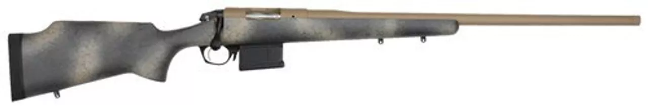 Bergara Premier Approach .300 PRC, 24″ Barrel, Woodland Camo Stock, Flat Dark Earth Cerakote, 5rd