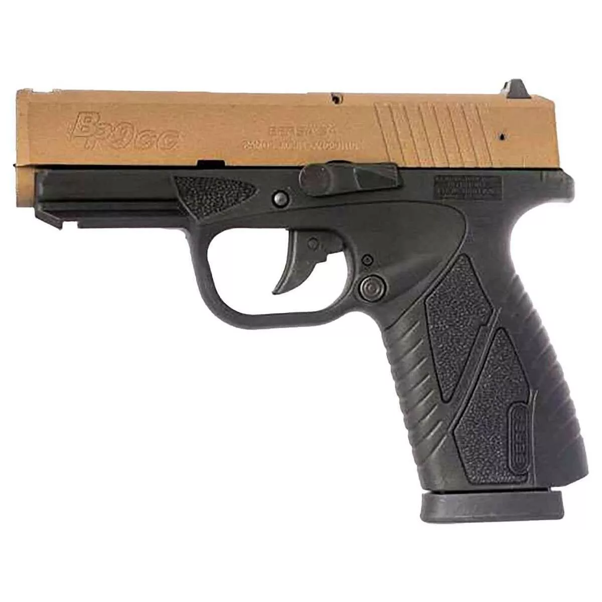 Bersa BPCC 9mm Luger 4in Matte Pistol – 8+1 Rounds