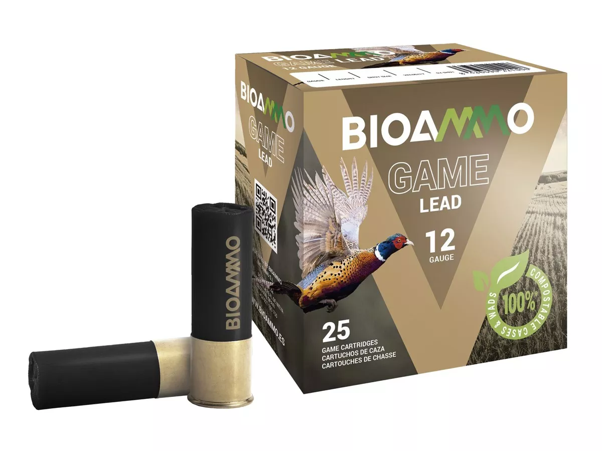 BioAmmo 12GA Lead Pheasant 1oz, 6 Shot, 25ct