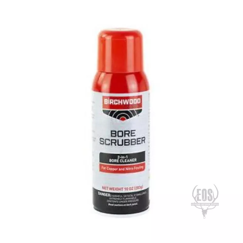 BIRCHWOOD CASEY BORE SCRUBBER 2-IN-1 BORE CLEANER 10oz AEROSOL