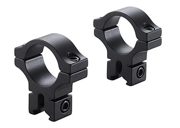 BKL 1″ Rings, 3/8″ or 11mm Dovetail, Matte Black
