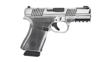 Black Rain Ord Frontline+ 9MM 4" BBL White Battleworn Ported Ameriglo 15+1