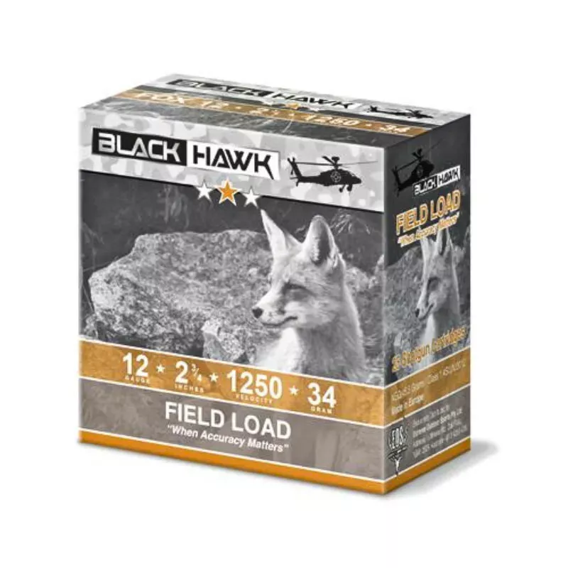 BLACKHAWK AMMO 12G # 6 FIELD LOAD